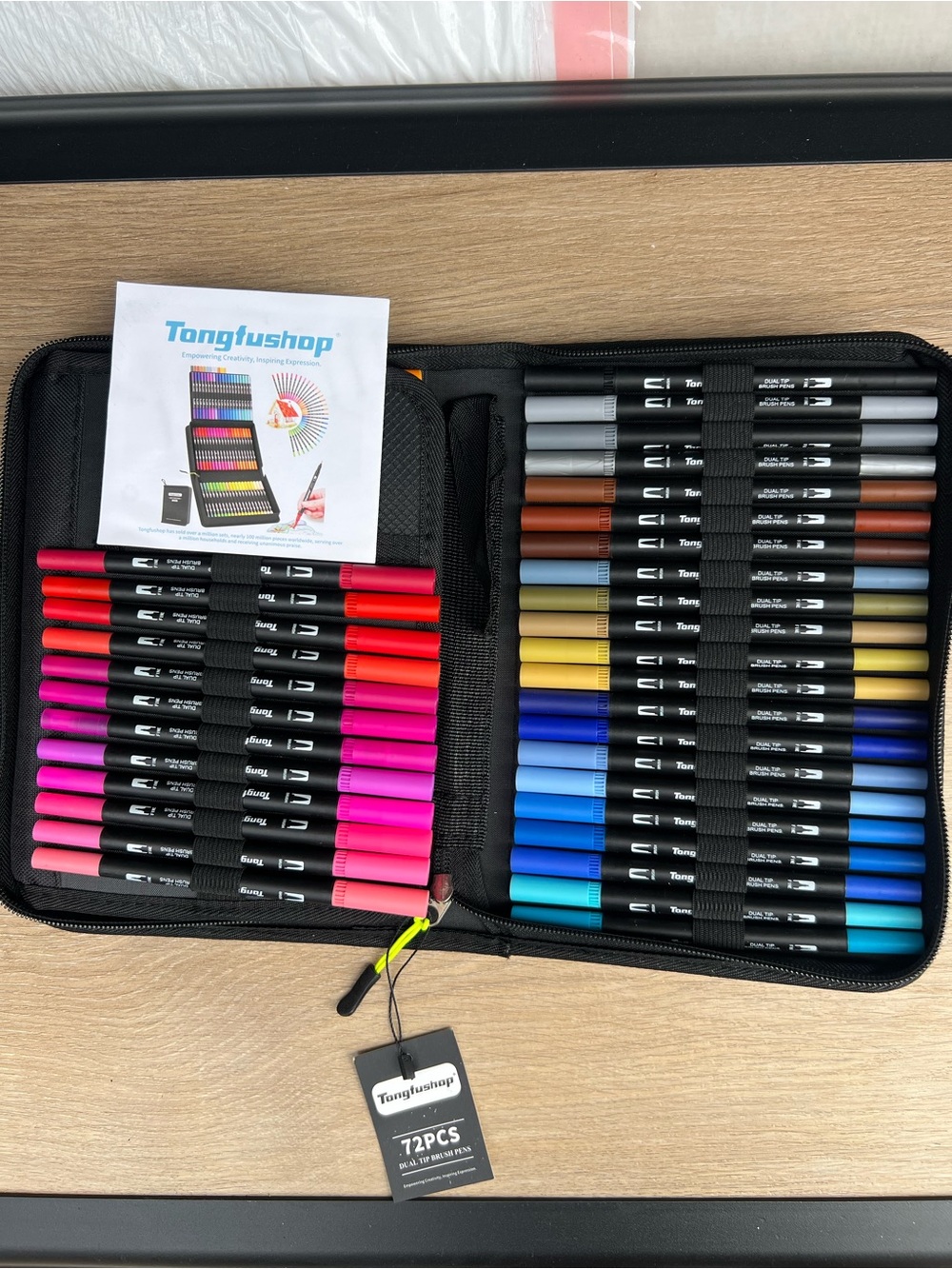 72-Piece Dual-Tip Art Marker Set - Assorted Colors
